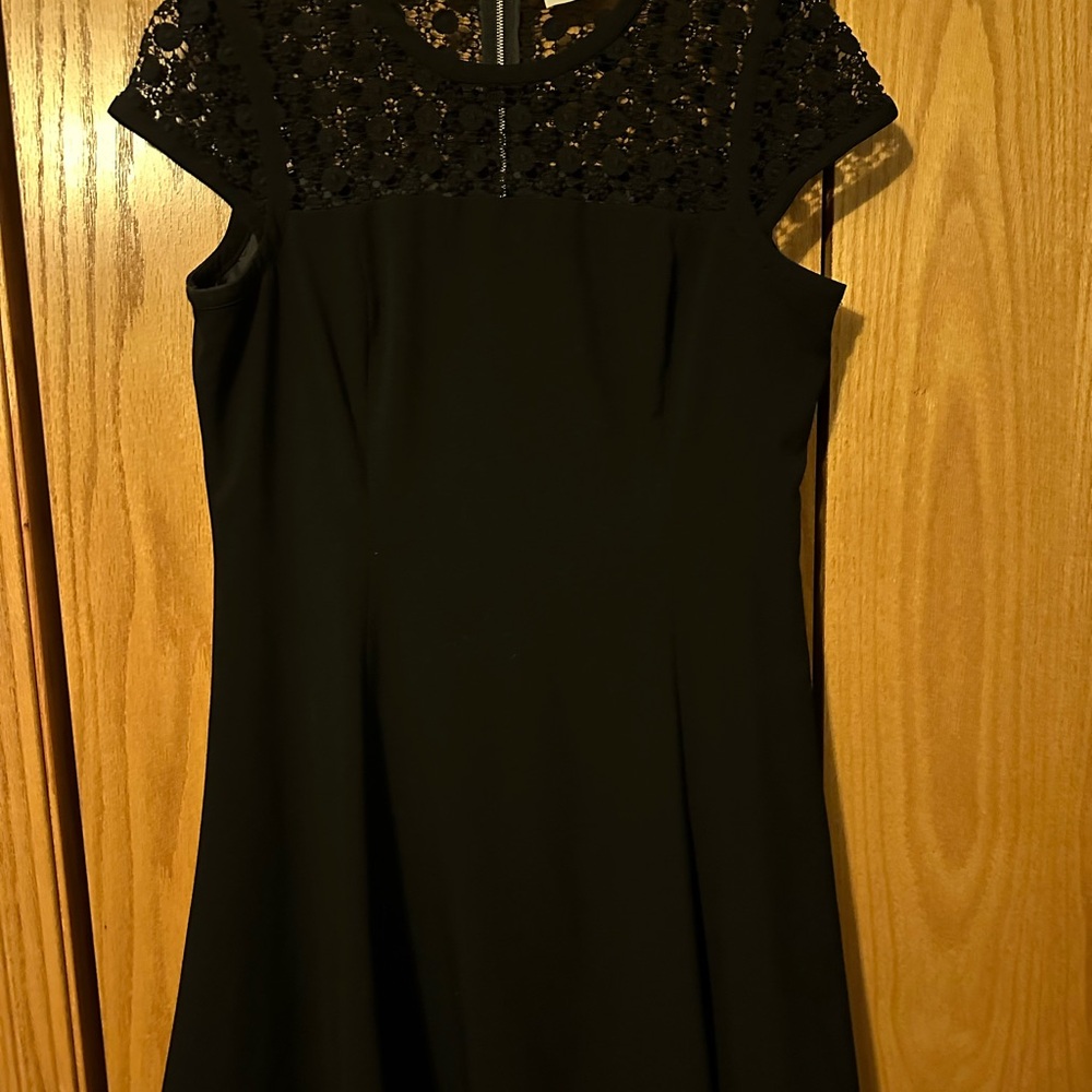 Elegant Black Lace Dress